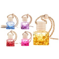 10Ml Wooden Cap Empty Hanging Diffuser Perfume Bottles For Car